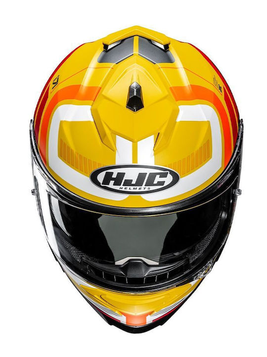 HJC i71 VIZ MC3SF Motorcycle Helmet Full Face ECE 22.06 1700gr with Pinlock and Sunvisor