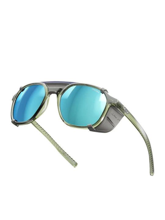 Julbo Unisex Sunglasses with Green Plastic Frame and Green Lens J5879545