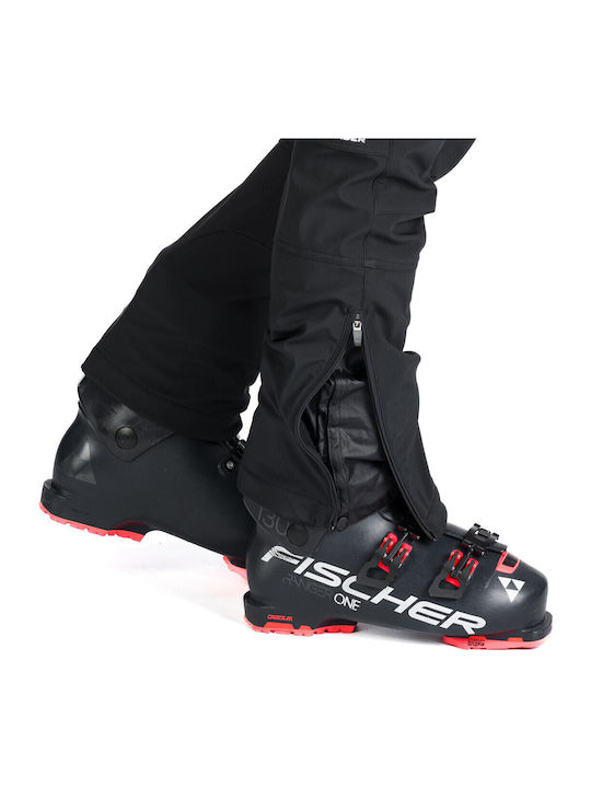 Northfinder NO-3975SNW-269 Men's Trousers for Ski & Snowboard Soft Shell Black