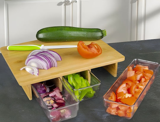 Cook Concept Επιφάνεια Κοπής Ξύλινη 30x25cm