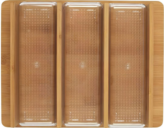 Cook Concept Επιφάνεια Κοπής Ξύλινη Καφέ 30x25cm