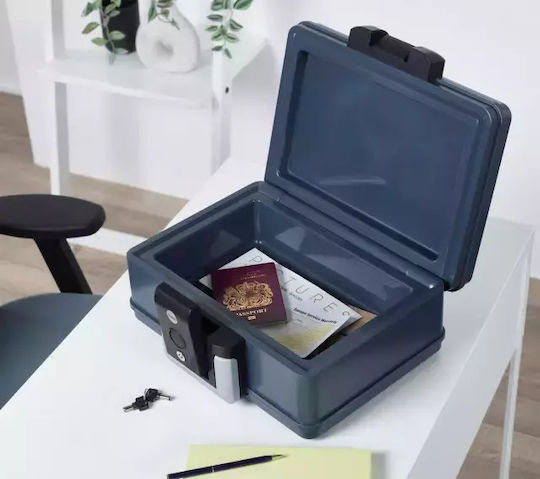 Yale Κουтия за пари с ключ YFC/154/KB1 Сив