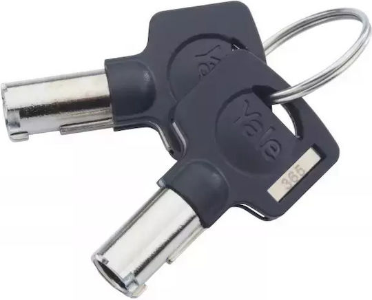 Yale Κουтия за пари с ключ YFC/154/KB1 Сив