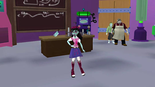 Thq Monster High Ghoul Spirit Joc Wii