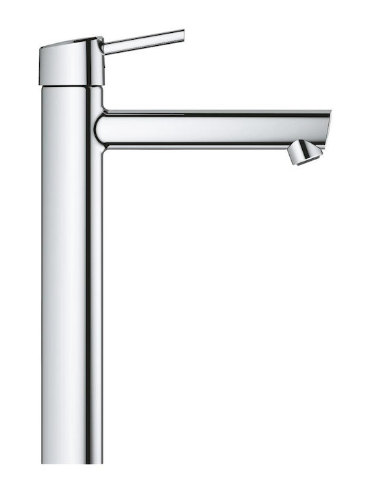 Grohe Αναμεικτική Μπαταρία Νιπτήρα Ασημί