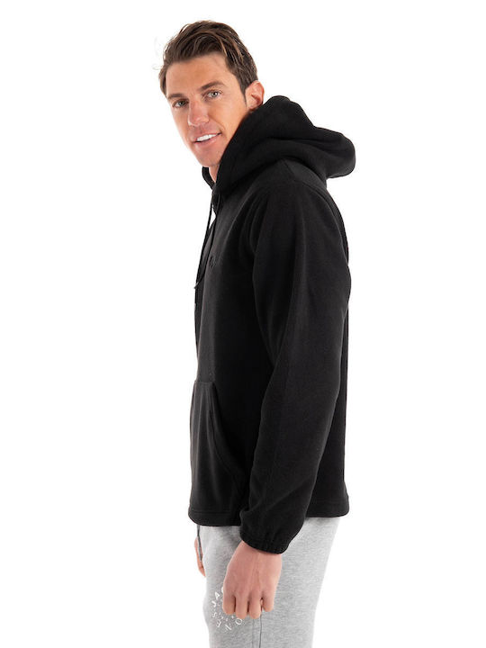 Jack & Jones Sweat Sweatshirt Fleece with Hood Black