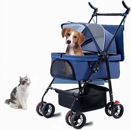Dog/Cat Carrying Red Stroller L50xW59xH96cm