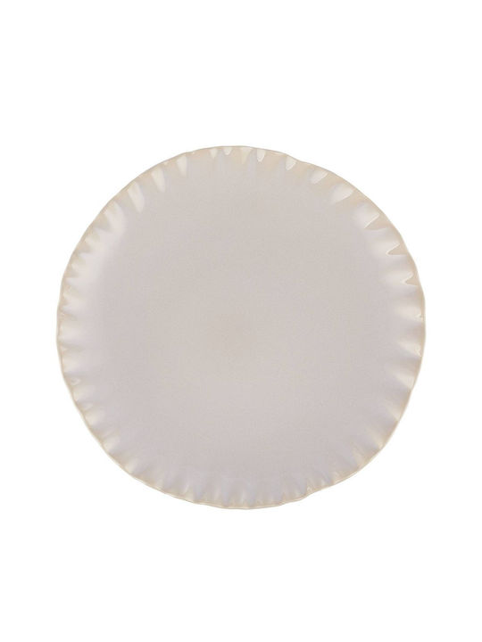 Butlers Plate Shallow Ceramic Beige with Diameter 23cm