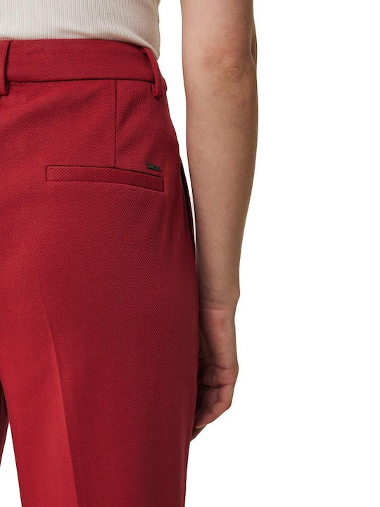 Γυναικείο Υφασμάτινο Παντελόνι Warm Red