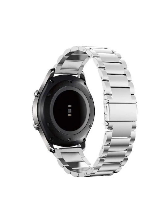 Λουράκι Ανοξείδωτο Ατσάλι Ασημί (Huawei Watch GT4/GT5 41mm / GT5 Pro 42mm)