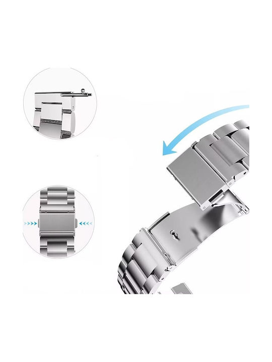 Λουράκι Ανοξείδωτο Ατσάλι Ροζ (Huawei Watch GT4/GT5 41mm / GT5 Pro 42mm)