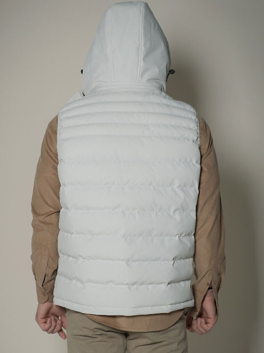 Ärmellos Jacke Wasserdicht und Winddicht Khaki