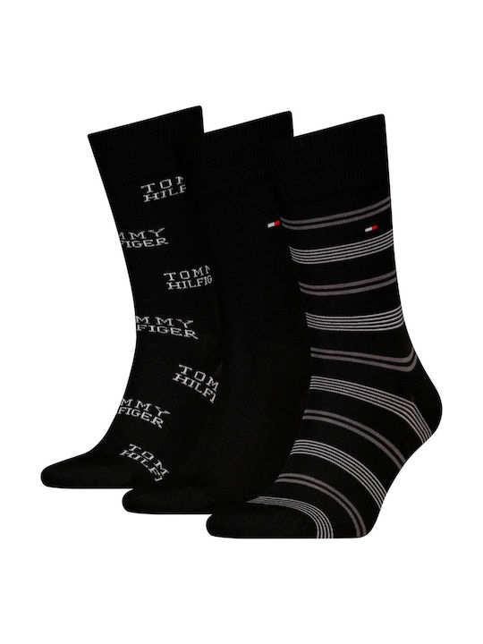 Tommy Hilfiger Herren Socken Black 3Pack