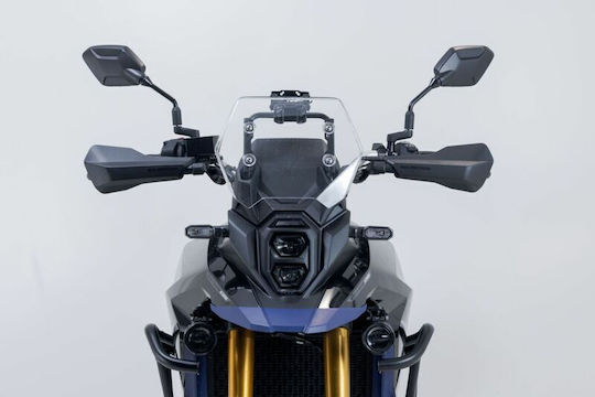SW-Motech Motorcycle Protective Hand Guards in Black Colour