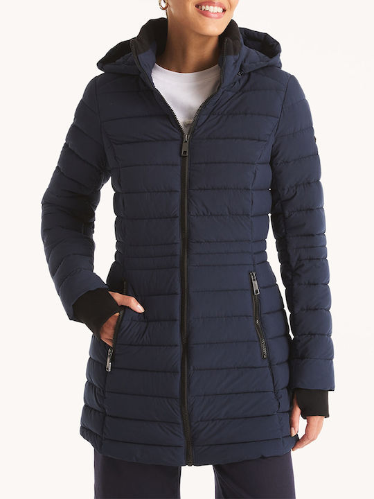 Nautica Μπουφάν Puffer Navy Blue