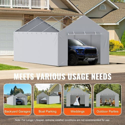 Vevor Seite für Kiosk Gray 6.096m