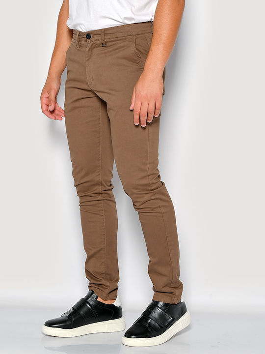 Men's Chino Slim Fit Trousers Cigar