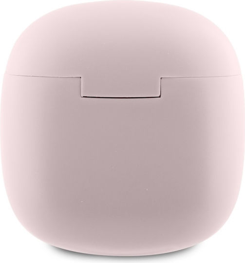 Guess Printed Classic Logo Ohrstöpsel Bluetooth-Freisprecheinrichtung Kopfhörer mit Ladeetui Rosa