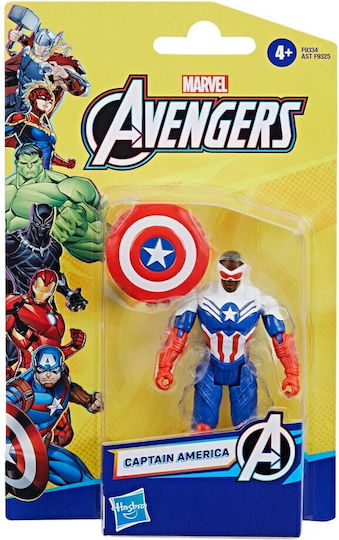 Action Figure Captain America Marvel Avengers Captain America for 4+ years old Years 10.16cm.