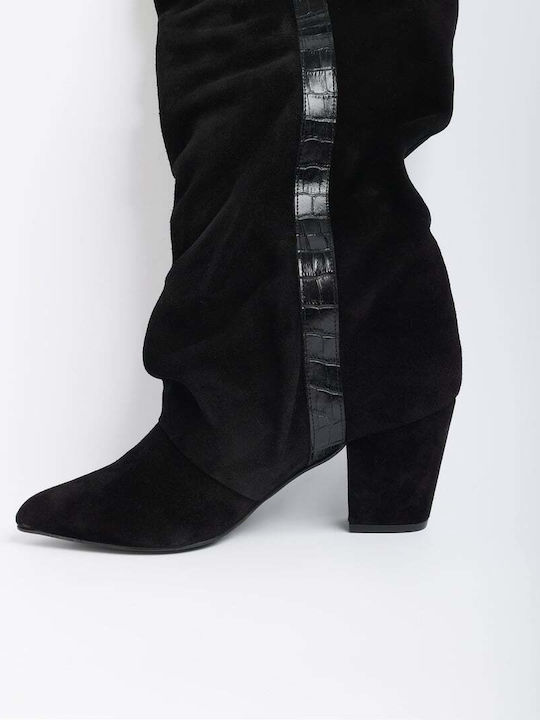 Damenstiefel Schwarz
