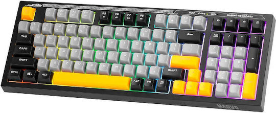 Marvo Soldat S50B Gaming Tastatură cu iluminare RGB (Engleză US)