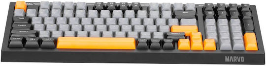 Marvo Soldat S50B Gaming Tastatură cu iluminare RGB (Engleză US)