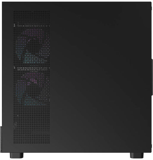 Darkflash DPX90 Gaming Middle Tower Carcasă Calculator cu Fereastră Laterală Negru