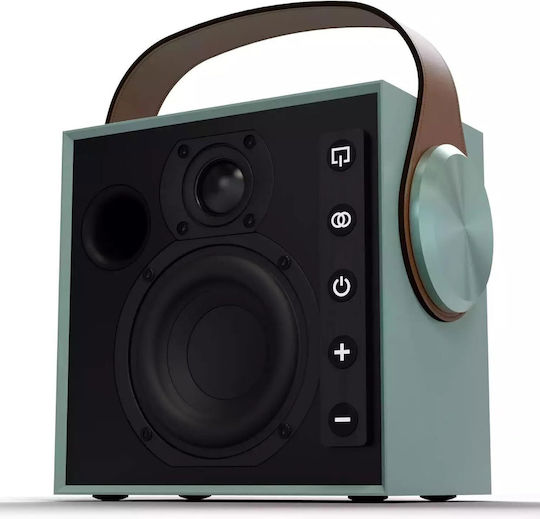 Morel Biggie Ηχείο Bluetooth 60W με Διάρκεια Μπαταρίας έως 20 ώρες Aqua Frost