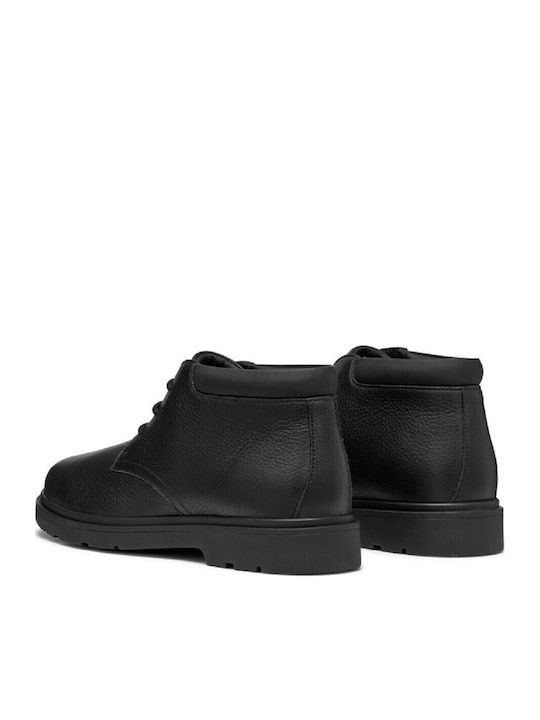 Spherica Ec1 Leather Black Men's Boots Anatomical