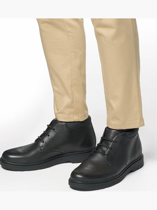 Spherica Ec1 Leather Black Men's Boots Anatomical