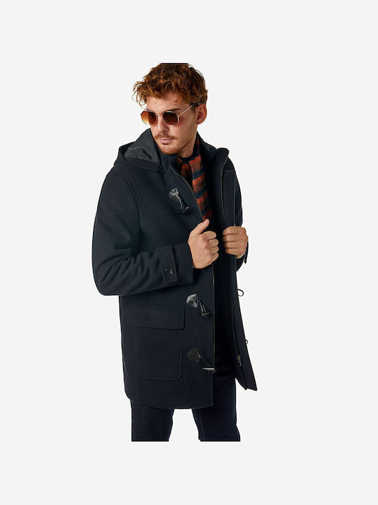 Мъжко палто Navy Black, Black