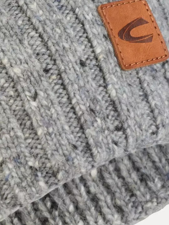 Beanie Männer Beanie Gestrickt in Gray Farbe