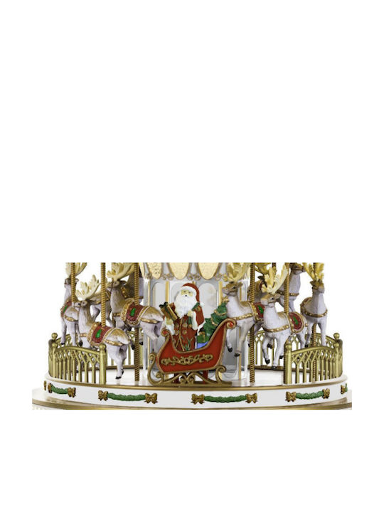 Carousel Mr.Christmas Υ44εκ. με Κίνηση & Μουσική για Όλο το Χρόνο Nostalgic