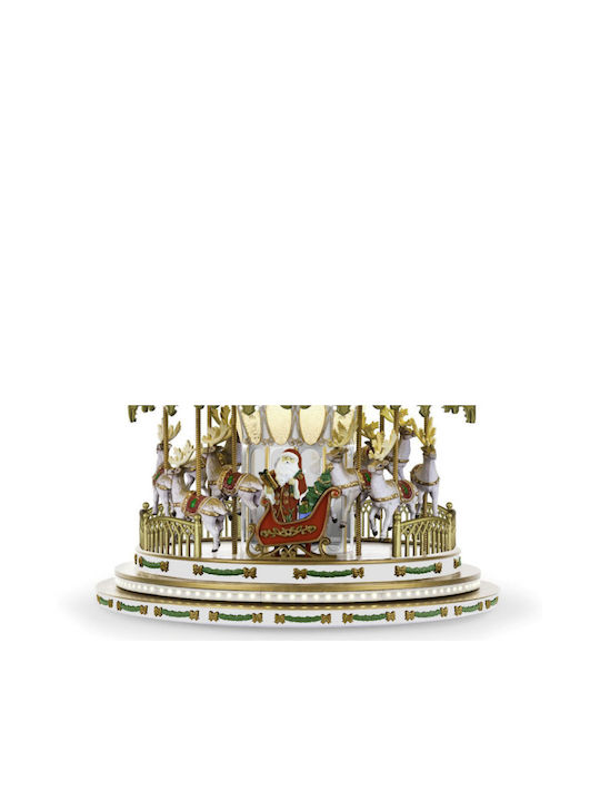 Carousel Mr.Christmas Υ44εκ. με Κίνηση & Μουσική για Όλο το Χρόνο Nostalgic