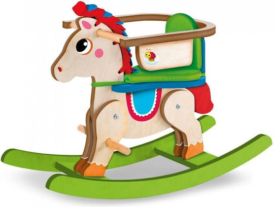 Lisciani Giochi Fabric Rocking Toy Horse with Sounds & Music