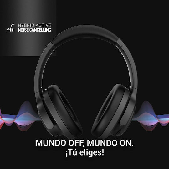 Energy Sistem Fără fir Bluetooth Over Ear Căști cu 8 ore de Funcționare Negre