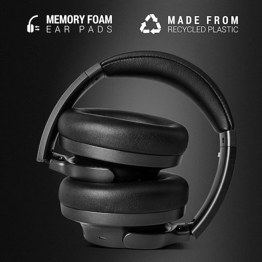 Energy Sistem Fără fir Bluetooth Over Ear Căști cu 8 ore de Funcționare Negre
