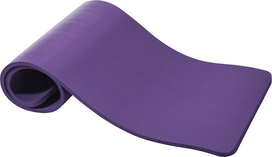 Optimum Στρώμα Γυμναστικής Pilates Μωβ (183x61x1.5cm)