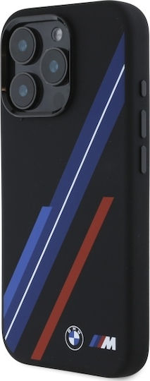 BMW Silicone Random Lines Magsafe Back Cover Πλαστικό / Σιλικόνης Μαύρο (iPhone 16 Pro Max)