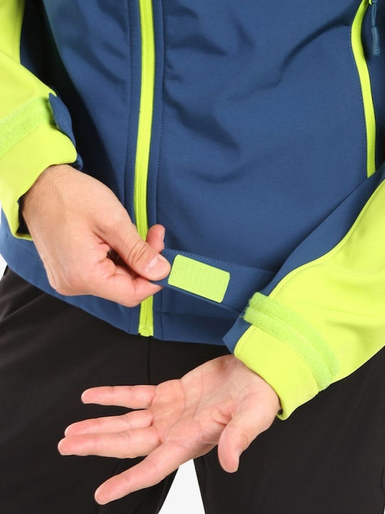 Ravio-m Winter Jacket Softshell Waterproof and Windproof Green