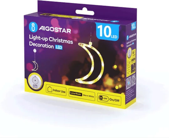 Aigostar Осветена Коледна Пластмасова Фигура Височина 18.5см.