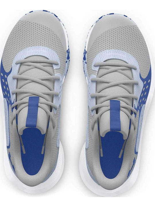 Gs Jet '23 Kids Sports Shoes Basketball with Laces Gray