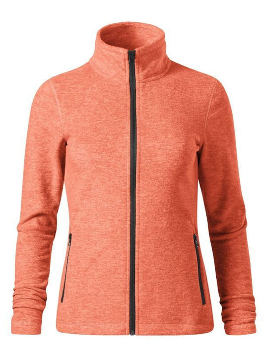 Malfini Women's Long Sleeve Promotional Cardigan Orange