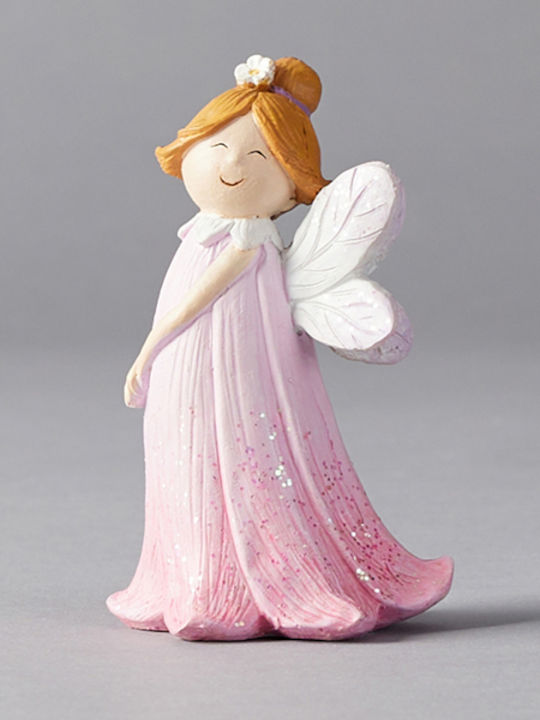 Eurolamp Christmas Plastic Figure Fairy Purple Length 6cm