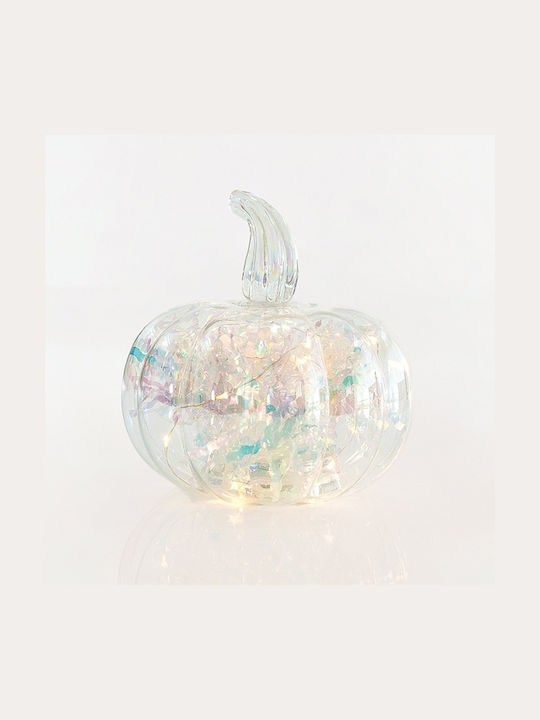 Eurolamp Illuminated Christmas Glass Figure Ball Transparent Height 54cm