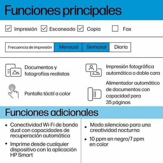 HP Envy 6520e All-in-One Έγχρωμο Πολυμηχάνημα Inkjet με WiFi και Mobile Print