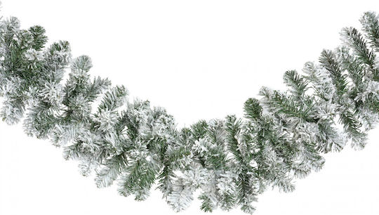 Kaemingk Weihnachtliche Girlande Plastik Grün 270x25cm 1Stück