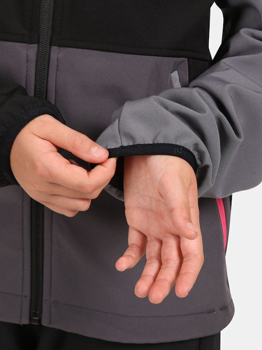 Kids' Sports Jacket with Hood Black