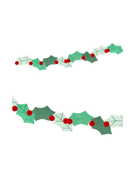 Meri Meri Christmas Garland Green 240cm 1pc