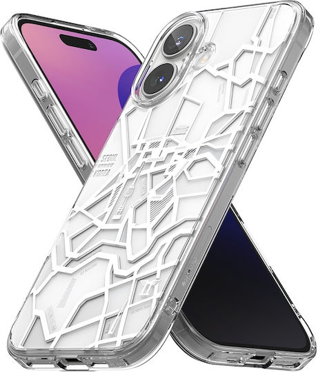 Ringke Fusion Back Cover Silicone White (iPhone 16)